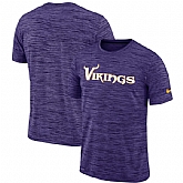 Men's Nike Minnesota Vikings Purple Velocity Performance T-Shirt,baseball caps,new era cap wholesale,wholesale hats
